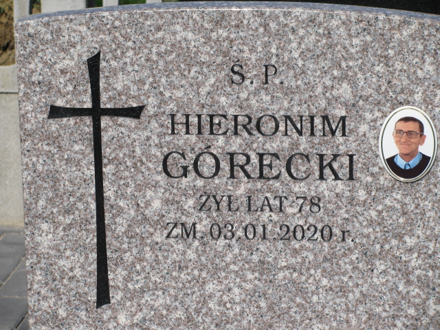 Hieronim Górecki 1941 Wieliszew - Grobonet - Wyszukiwarka osób pochowanych