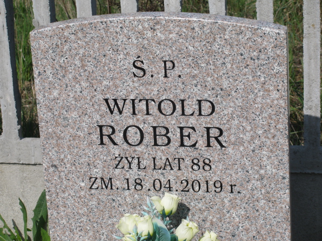Witold Gracjan Rober 1930 Wieliszew - Grobonet - Wyszukiwarka osób pochowanych